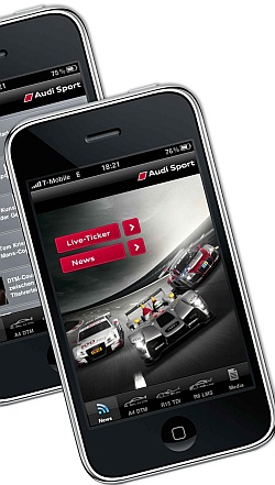 IPhone - Audi Motorsport