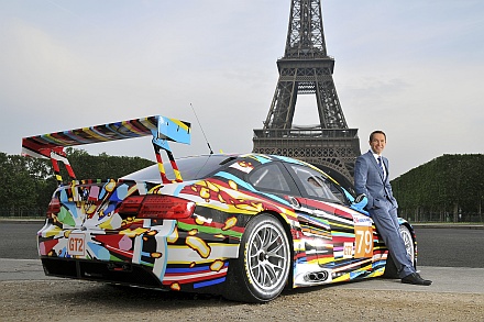 BMW M3 GT2 Rennwagen – Design Jeff Koons