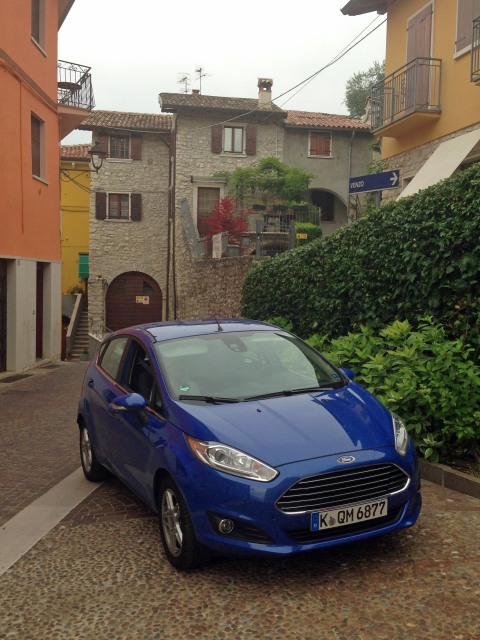Ford Fiesta Diesel am Gardasee, Testverbrauch 4,5 l/100 km über 3.000 Testkilometer Ford Fiesta 2 2013