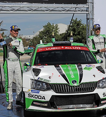 SKODA bei der Rallye Mexiko 2018  350