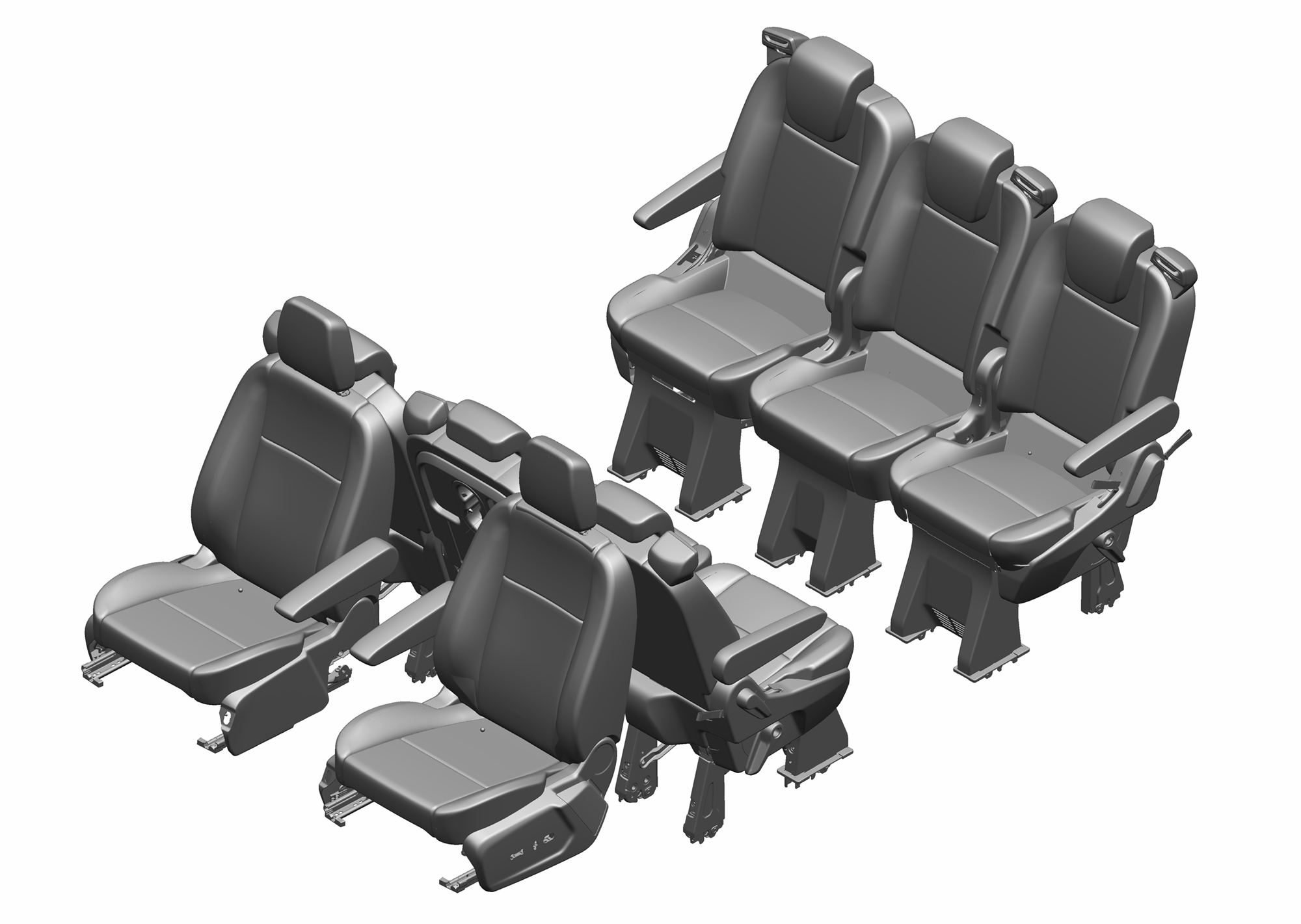 2017 Ford TourneoCustom SeatsAnimation