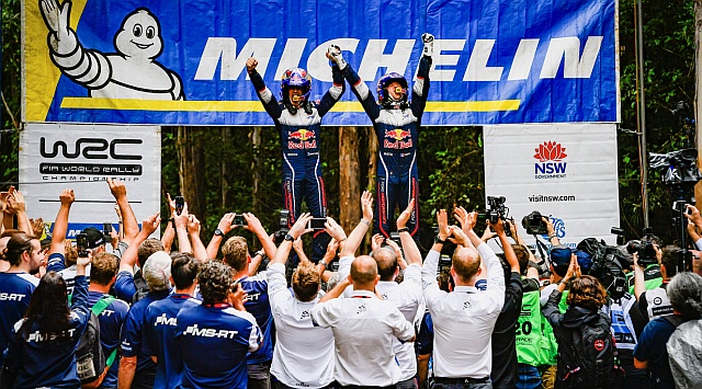 7 WRC Australien Ogier Ford Weltmeister 2018 640