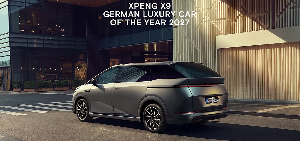 XPENG X9 gewinnt „German Luxury Car of the Year 2027“